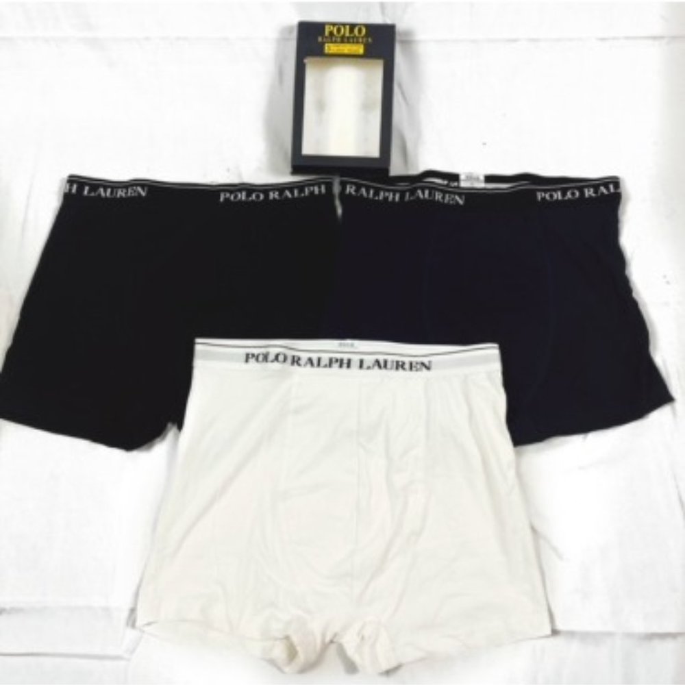 Ralph Lauren Polo Men's 3 Pack Premium Boxers Briefs